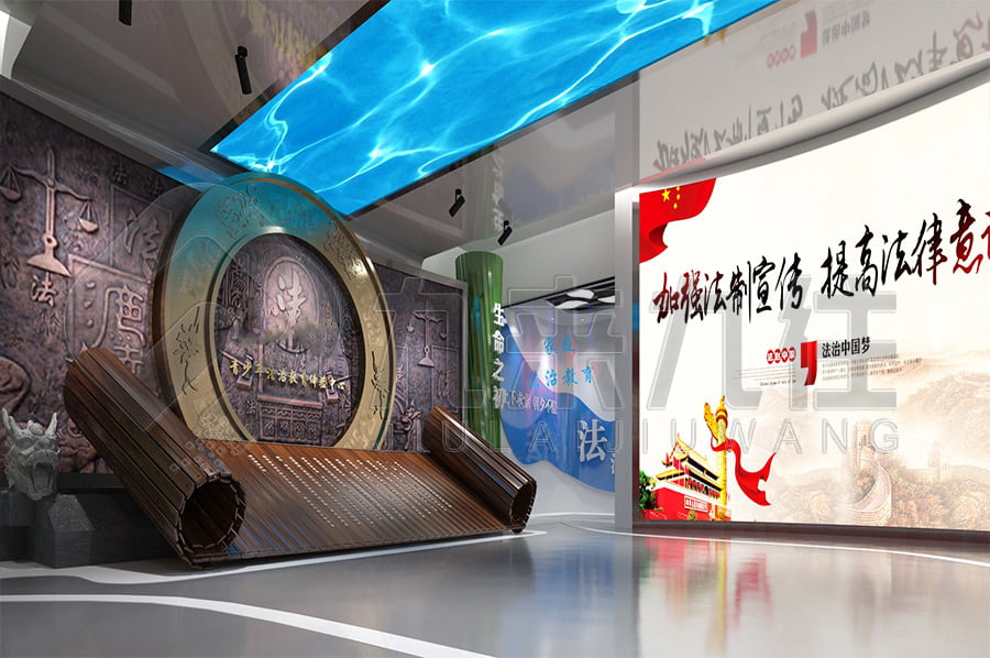 禁毒宣傳基地效果圖設(shè)計，聲光電禁毒展廳方案設(shè)計，禁毒防艾教育展館施工單位