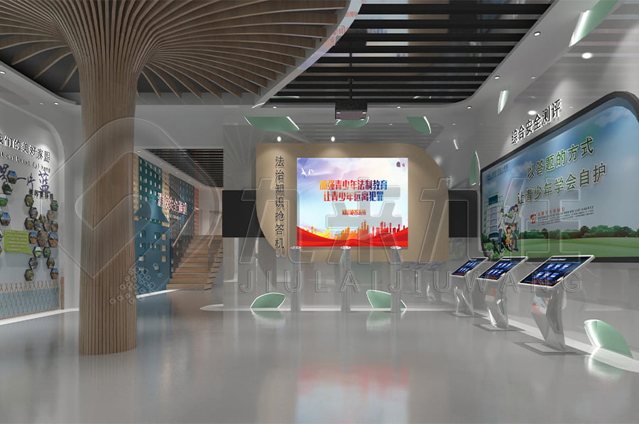 法治教育展館，法治文化教育展廳設(shè)計(jì)，法院法治館設(shè)計(jì)