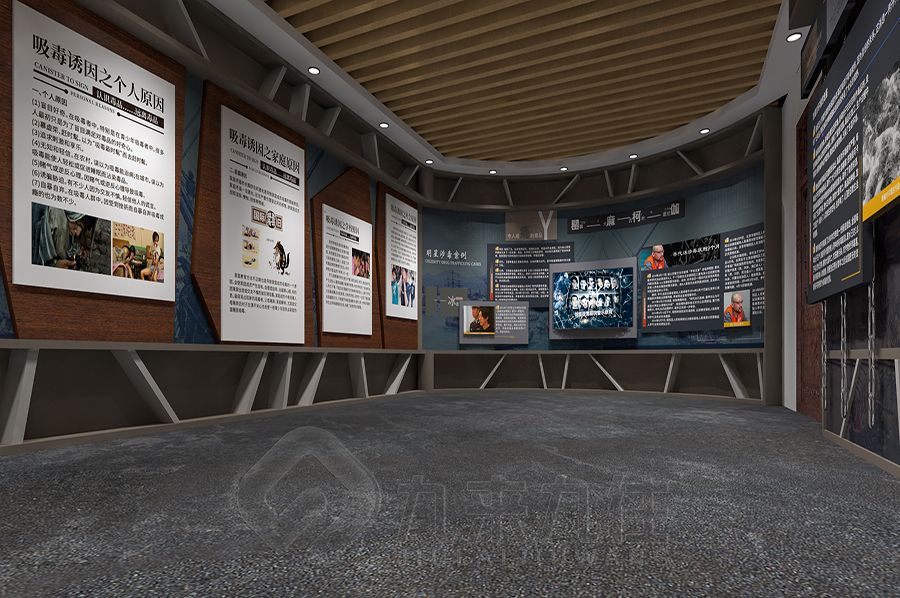聲光電禁毒宣教基地建設(shè)方案,多媒體互動(dòng)展廳設(shè)計(jì),數(shù)字化智慧禁毒展覽館
