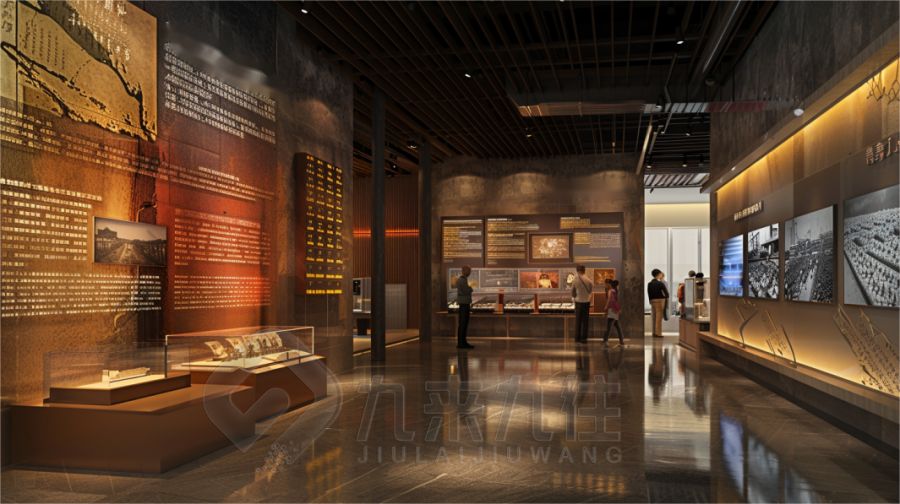 現(xiàn)代軍史展廳設(shè)計,高科技軍史展覽館建設(shè),數(shù)字化軍史展館裝修