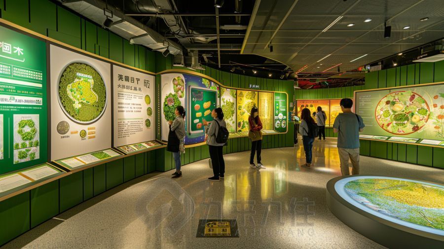 農(nóng)業(yè)局博物館設(shè)計(jì),環(huán)保展覽館施工,智能化展廳策劃