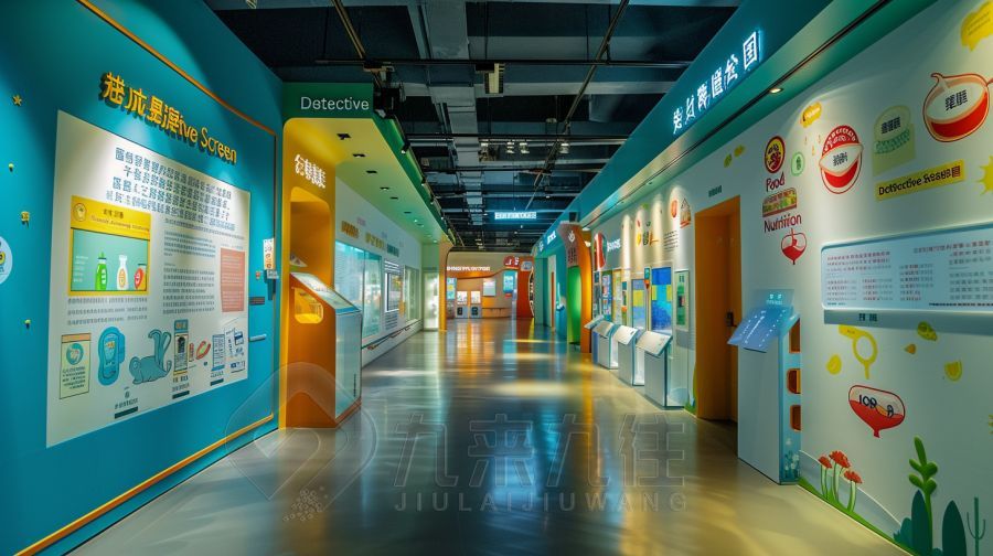 數(shù)字化眼健康科普教育基地設計,多媒體互動展覽館施工方案,九來九往現(xiàn)代展覽館建設計公司