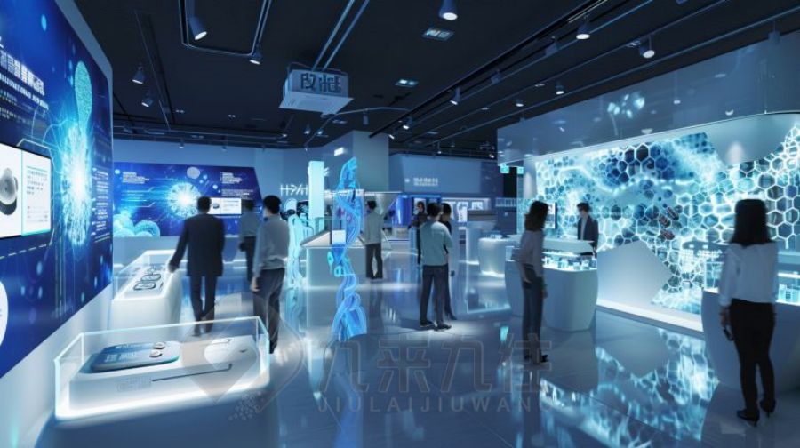 數(shù)字化公共衛(wèi)生科普展廳設計,智慧型互動展館建設方案,九來九往多媒體展覽館設計公司