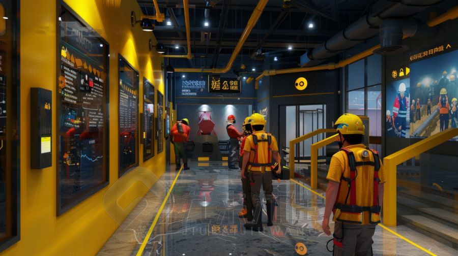 高科技安全實踐館設(shè)計,數(shù)字化安全展覽館施工,智能安全體驗館裝修方案