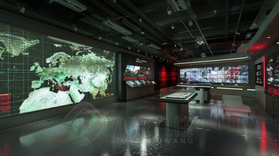 創(chuàng)新人防博物館設(shè)計,環(huán)保展廳施工方案,數(shù)字化展覽館裝修公司