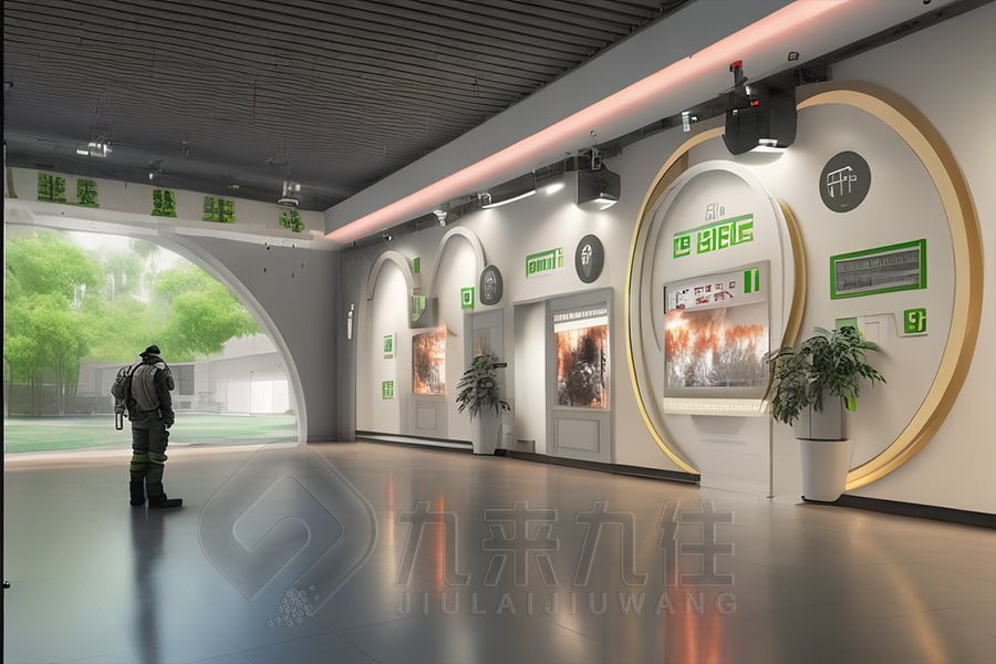 軍區(qū)軍史博物館設(shè)計, 軍事展覽館施工方案, 九來九往高科技展廳設(shè)計公司