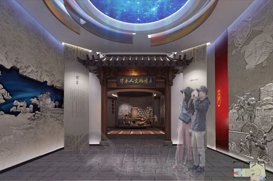 創(chuàng)新家風(fēng)館設(shè)計(jì)理念,環(huán)保展廳施工技術(shù),數(shù)字化多媒體展覽館