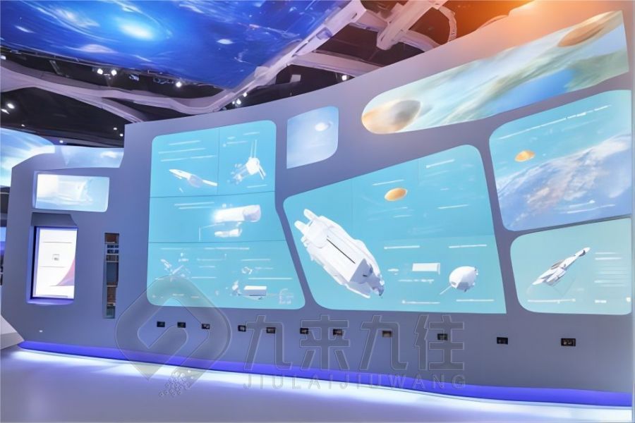 創(chuàng)新創(chuàng)意外貿(mào)展廳設計,數(shù)字化展覽館建設方案,多媒體互動展示館裝修