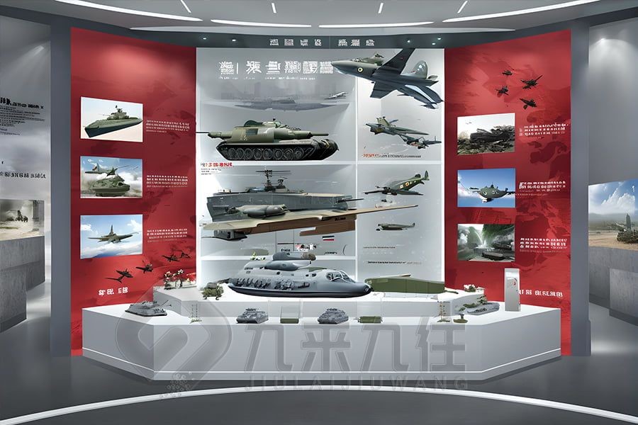 國(guó)防教育研學(xué)館設(shè)計(jì),數(shù)字化展覽館建設(shè),智慧型互動(dòng)展館裝修