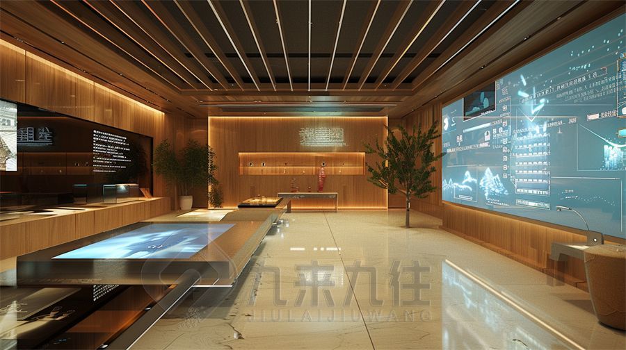 高科技外貿(mào)展館設(shè)計(jì),互動(dòng)數(shù)字化展廳施工,多媒體智能展覽館建設(shè)