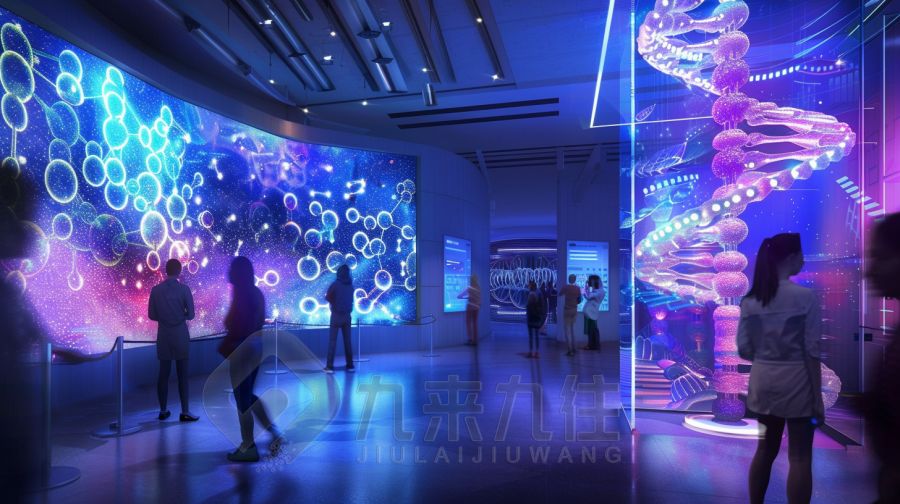 數(shù)字化醫(yī)療科普教育, 高科技互動展覽, 智慧醫(yī)療展廳設計