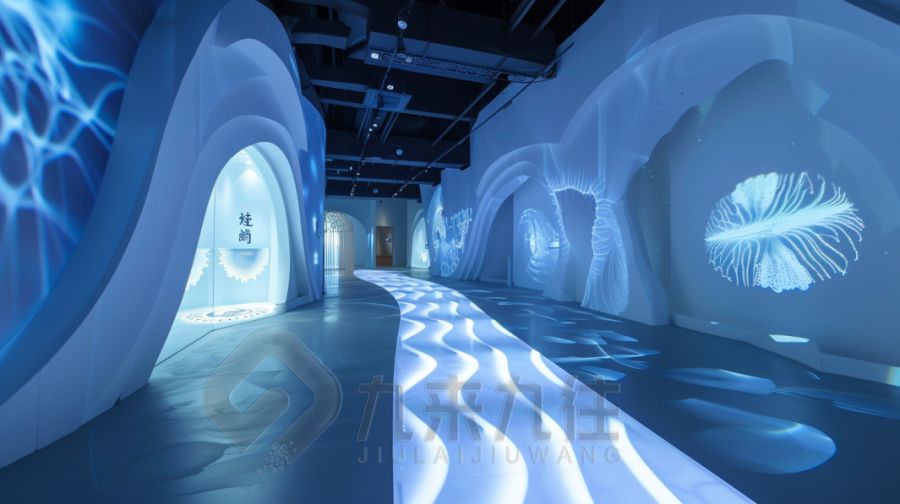 高科技心理科普館設計,數(shù)字化展廳施工方案,智能化多媒體展覽館建設