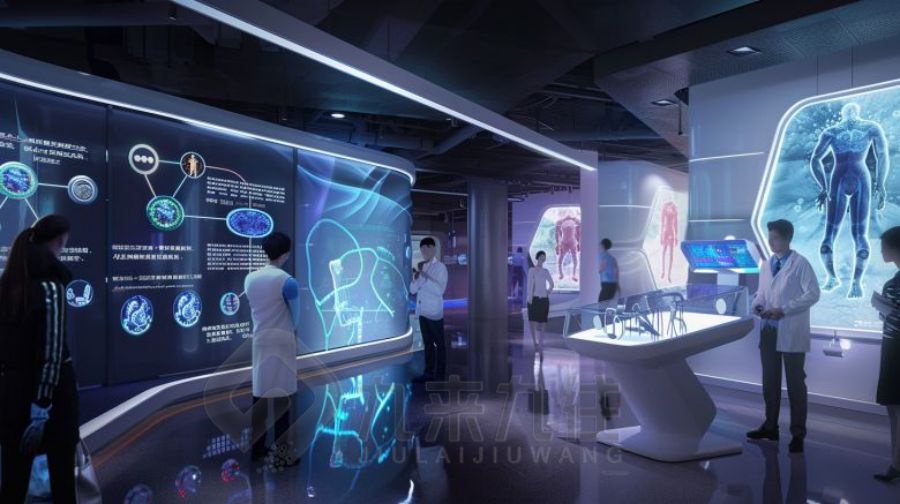 互動康復護理科普教育基地設計,康復護理展館施工方案,多媒體康復護理教育展覽館設計公司