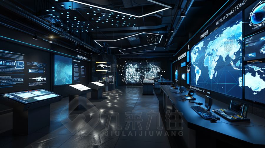 數(shù)字化國防安全博物館設計,互動軍事展覽館施工,多媒體國防教育展廳建設方案