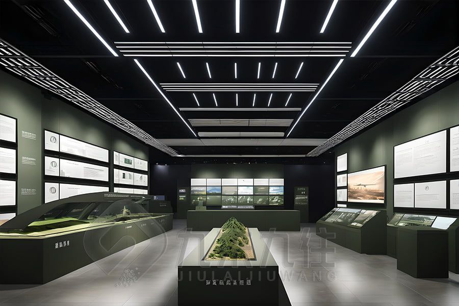 人防教育館設(shè)計(jì), 現(xiàn)代互動(dòng)展覽館施工, 高科技多媒體展示館建設(shè)