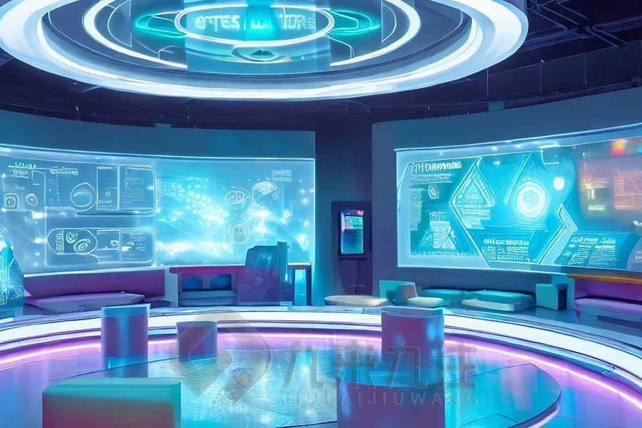 智慧企業(yè)館設(shè)計(jì),高科技展廳施工,數(shù)字化展覽館裝修