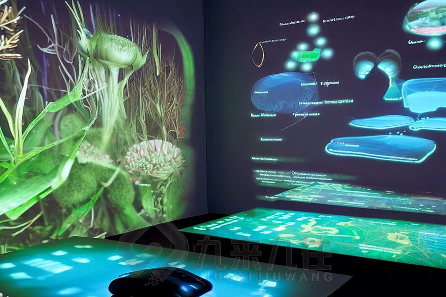 數(shù)字化生態(tài)保護(hù)展館設(shè)計,互動環(huán)?？破照褂[館建設(shè),現(xiàn)代多媒體科普展館裝修