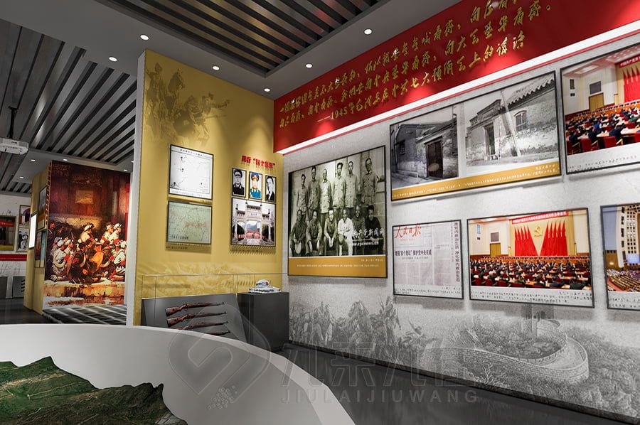 數(shù)字化紅色展館設(shè)計(jì),互動(dòng)紅色文化展覽館施工,智能紅色歷史展館裝修