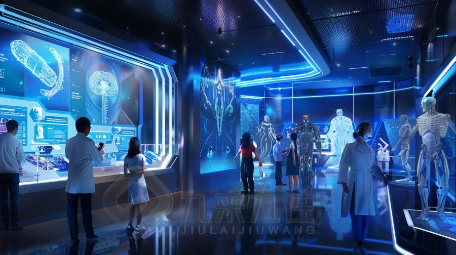 最新生命健康教育體驗館設計方案，多媒體生命健康教育體驗館建設施工公司