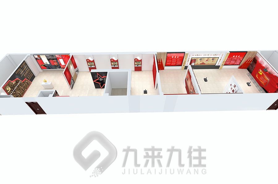 市食品藥品檢驗(yàn)研究院黨建科普展廳建設(shè)，智慧黨建展廳設(shè)計(jì)方案
