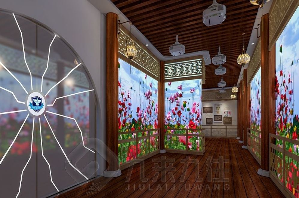 中醫(yī)藥展廳設計, 互動多媒體展示, 現(xiàn)代化展覽