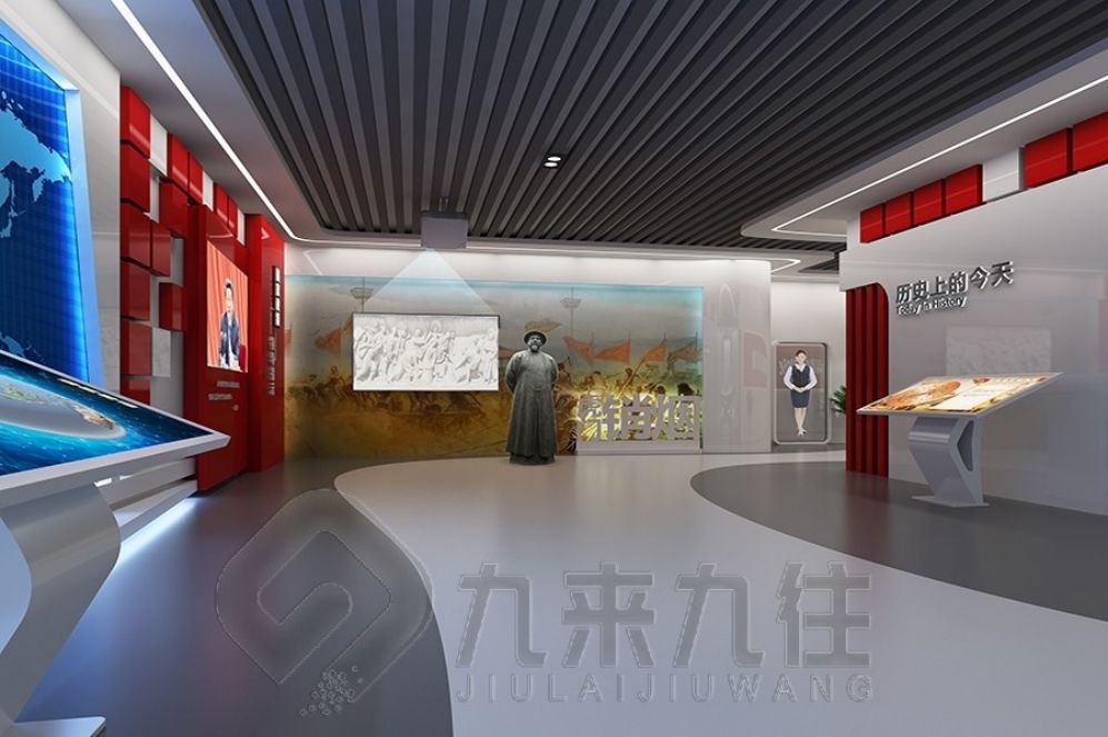 國防教育展廳設(shè)計(jì), 現(xiàn)代化展示方案, 創(chuàng)意互動