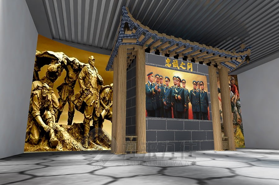 黨史教育館設計, 多媒體互動展廳, 智能黨史展覽館, 施工建設, 互動多媒體設備