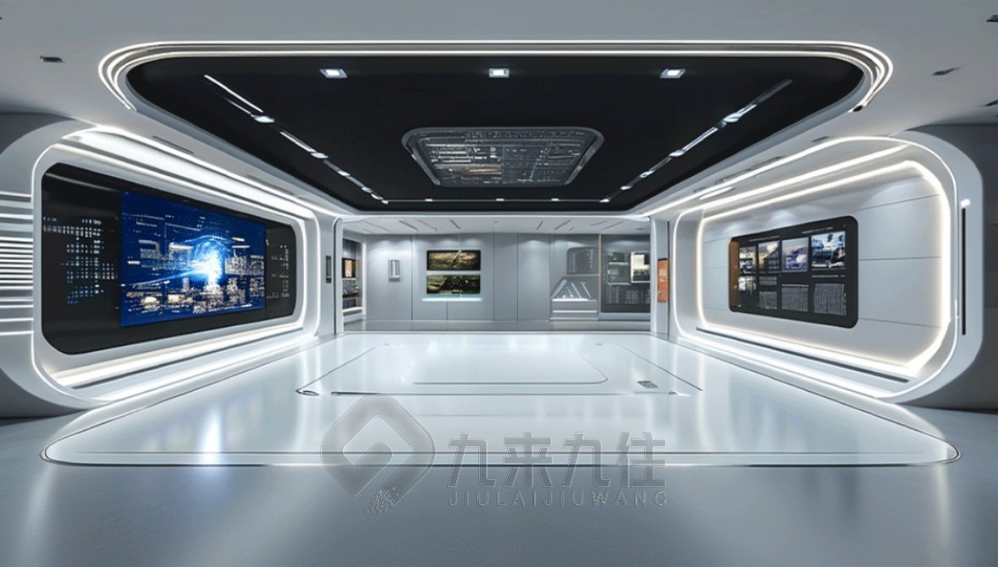 展示館設(shè)計(jì)，多媒體互動(dòng)，現(xiàn)代展覽空間，解決方案，施工建設(shè)，創(chuàng)意展示技術(shù)，互動(dòng)體驗(yàn)，展覽空間規(guī)劃