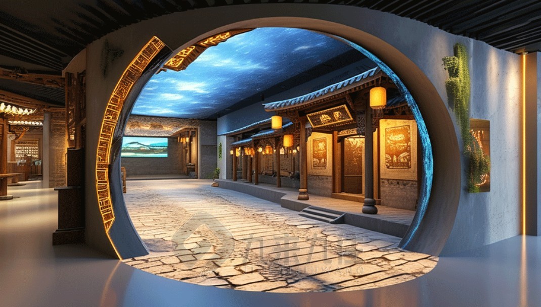 展館多媒體設(shè)計(jì)，多媒體展廳設(shè)計(jì)效果圖，展館設(shè)計(jì)搭建方案