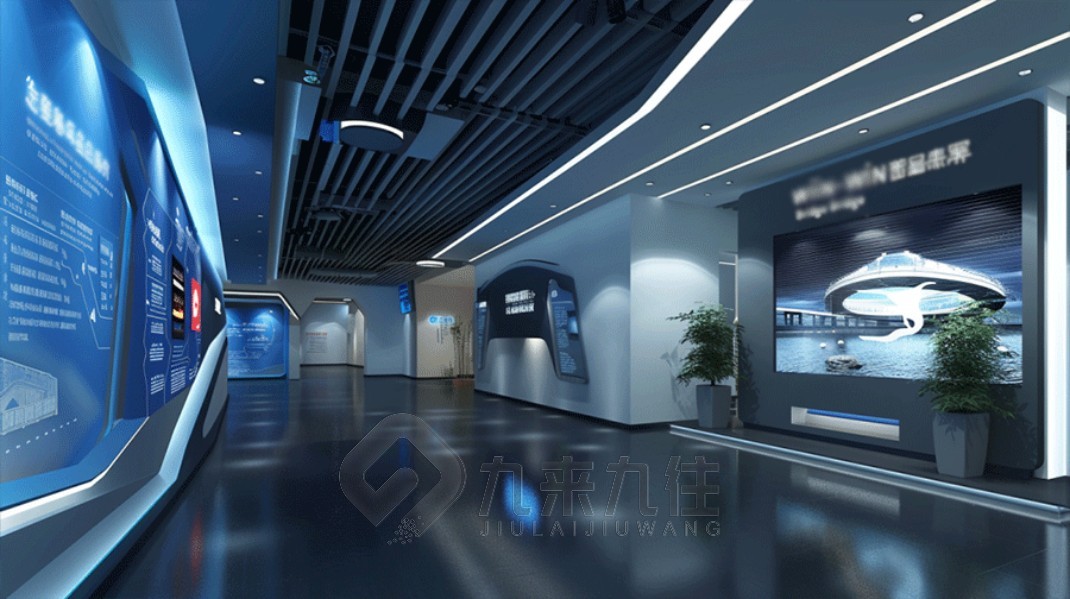普洱智能化展廳效果圖，智能化展廳設(shè)計，數(shù)字化展廳建設(shè)方案