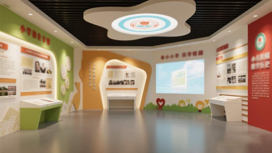 高校校史館設(shè)計(jì)，學(xué)校展館