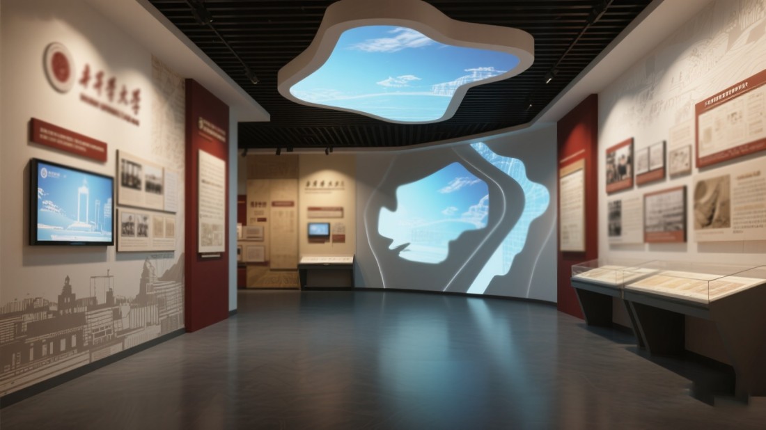 學校展館設計，校史展廳