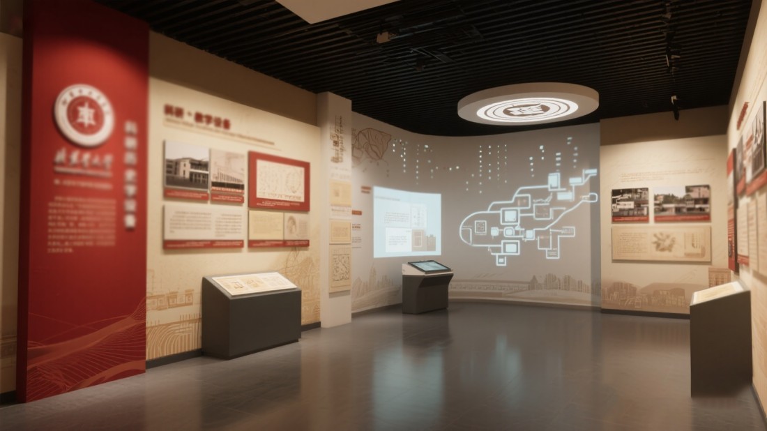 數(shù)字化校史館，校史展館
