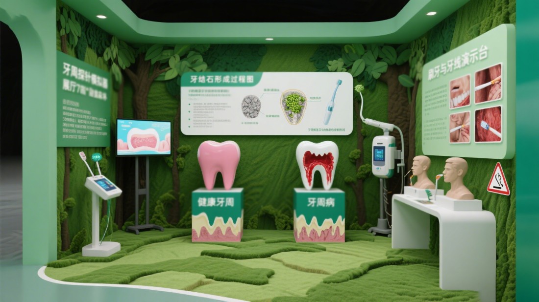 口腔科普館，口腔健康教育基地