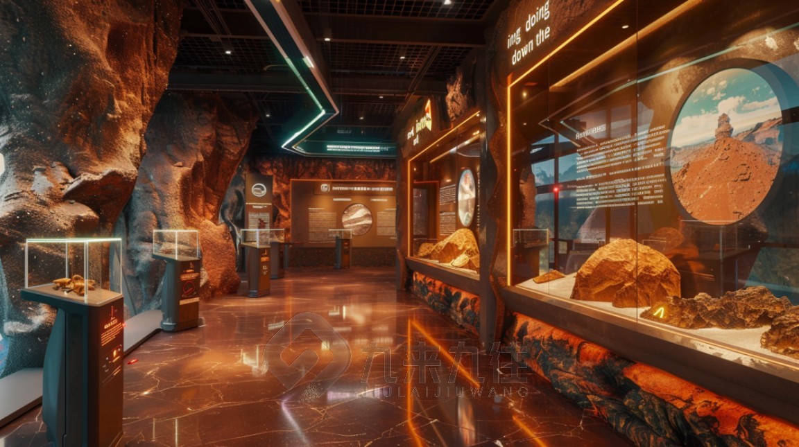 化石館，化石展廳