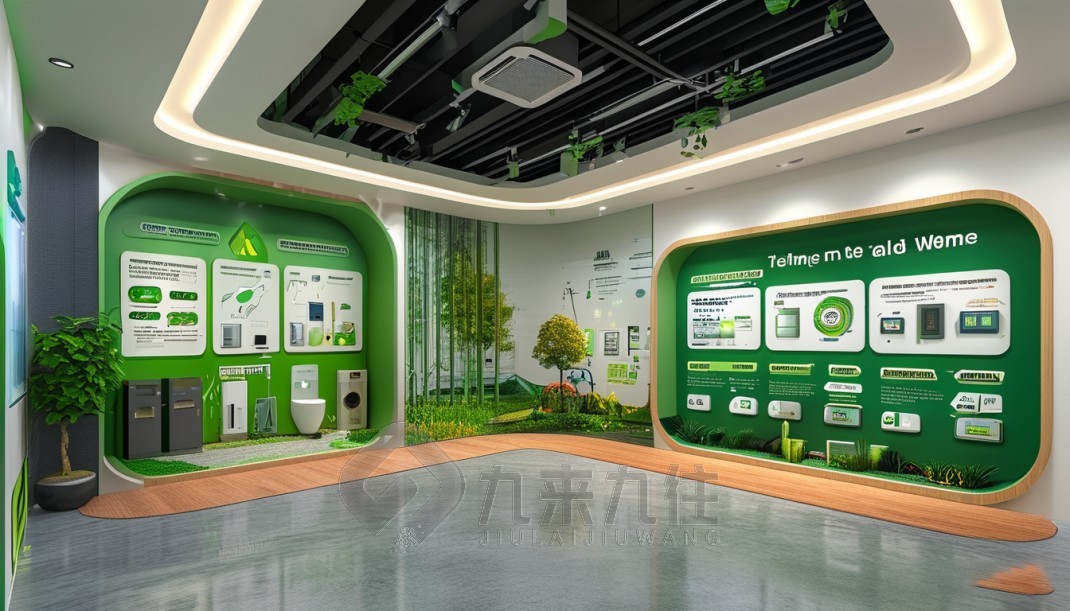 自然展館，垃圾分類展館