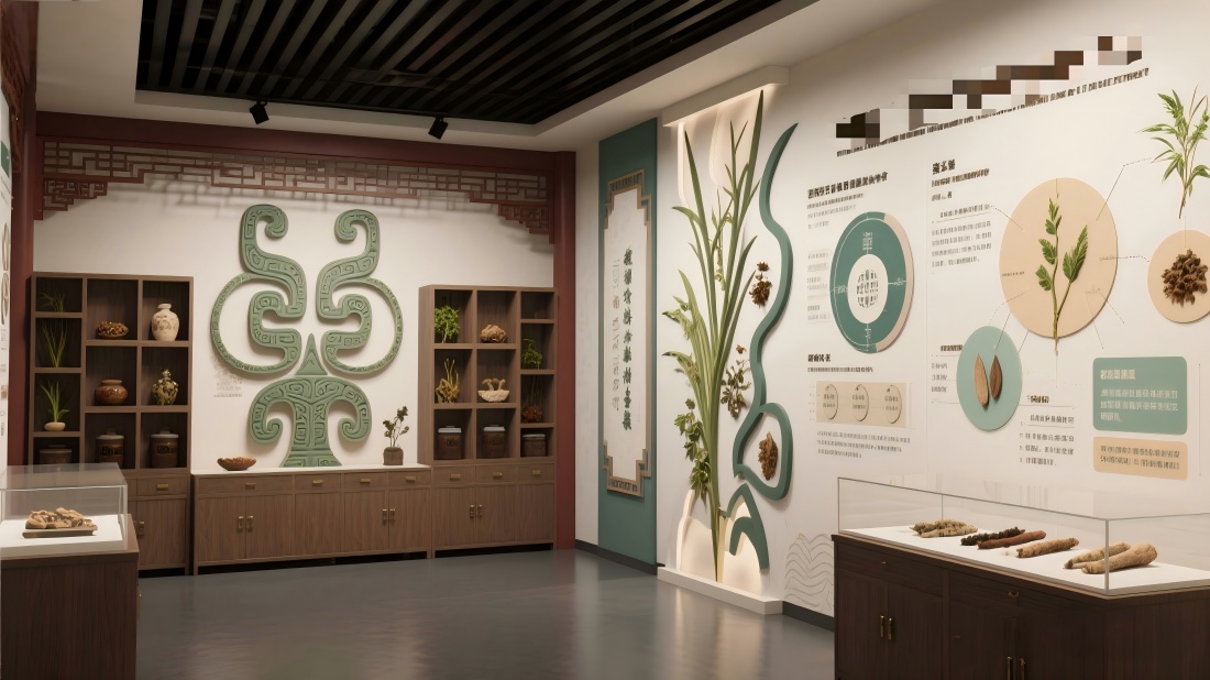 中醫(yī)藥文化體驗(yàn)館，中醫(yī)展廳