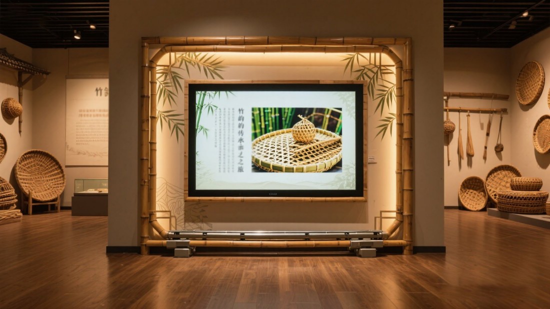 非物質(zhì)文化遺產(chǎn)展廳，非遺展廳