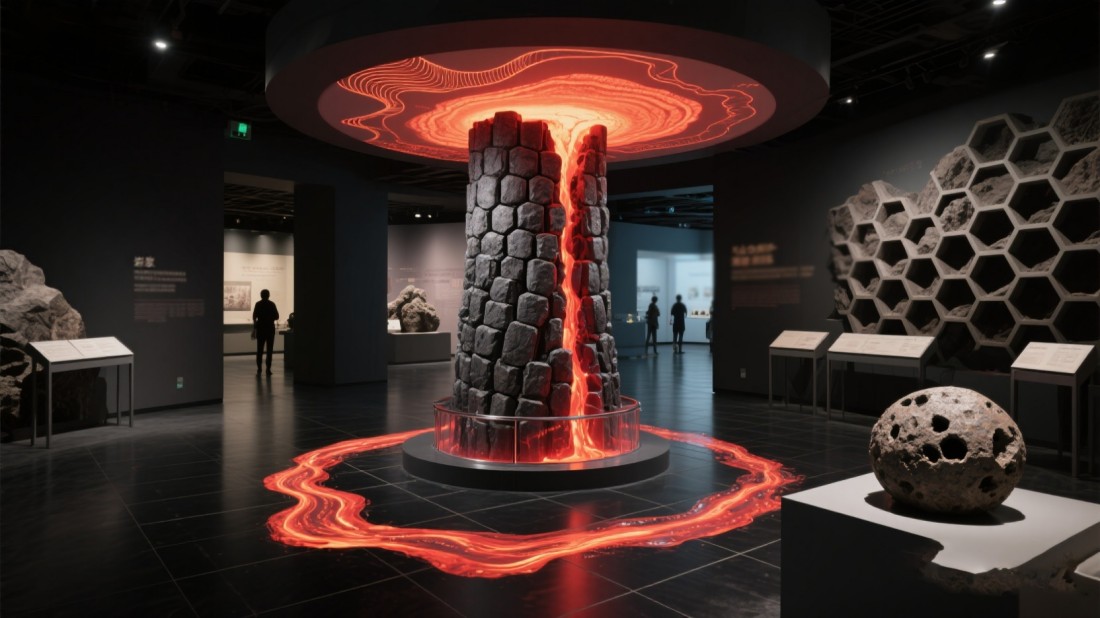 地質(zhì)展館，化石展館