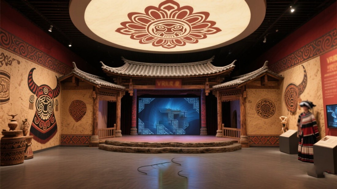 文化體驗(yàn)館，非遺博物館