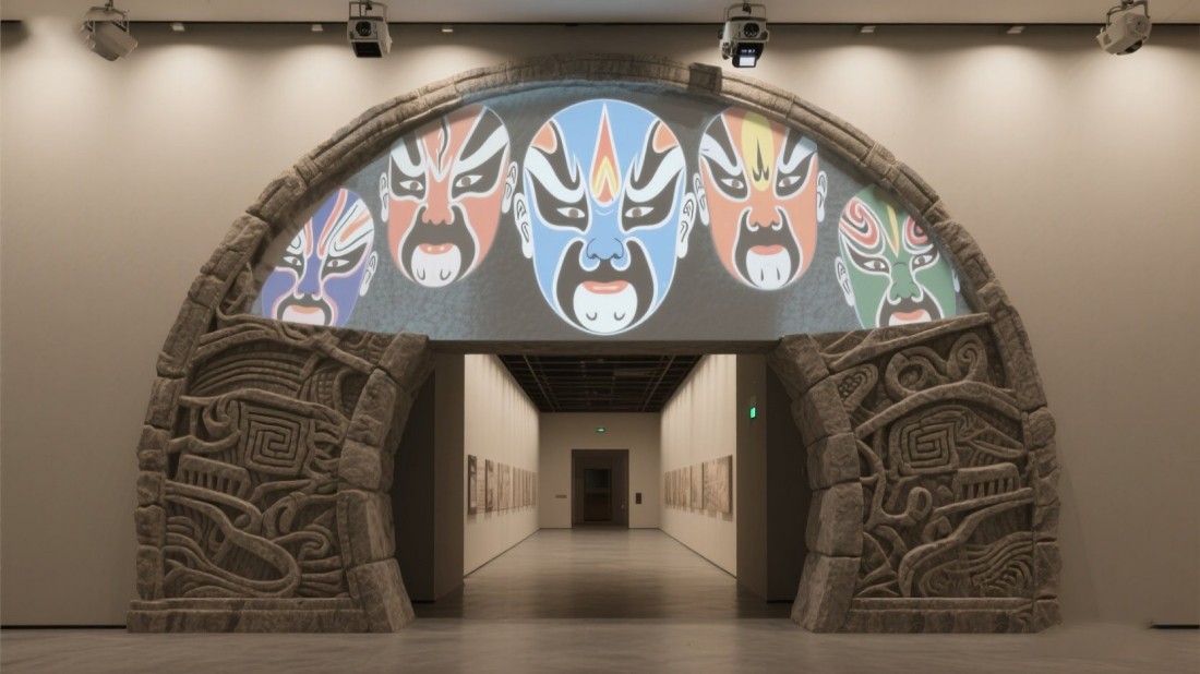 非遺展廳設(shè)計(jì)，非遺展示館