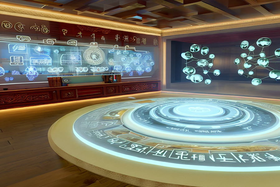 中醫(yī)文化展廳建設方案，中醫(yī)文化教育基地，中醫(yī)藥文化基地效果圖