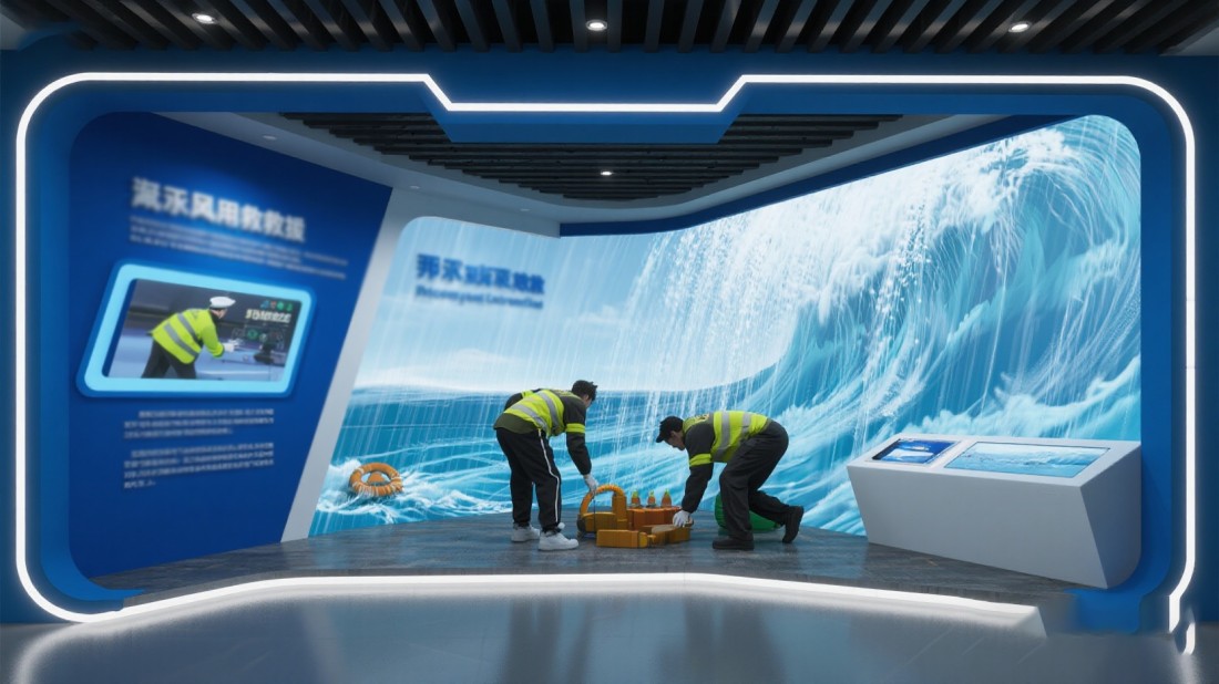 沉浸式防震減災(zāi)科普館效果圖 沉浸式防震減災(zāi)科普館效果圖