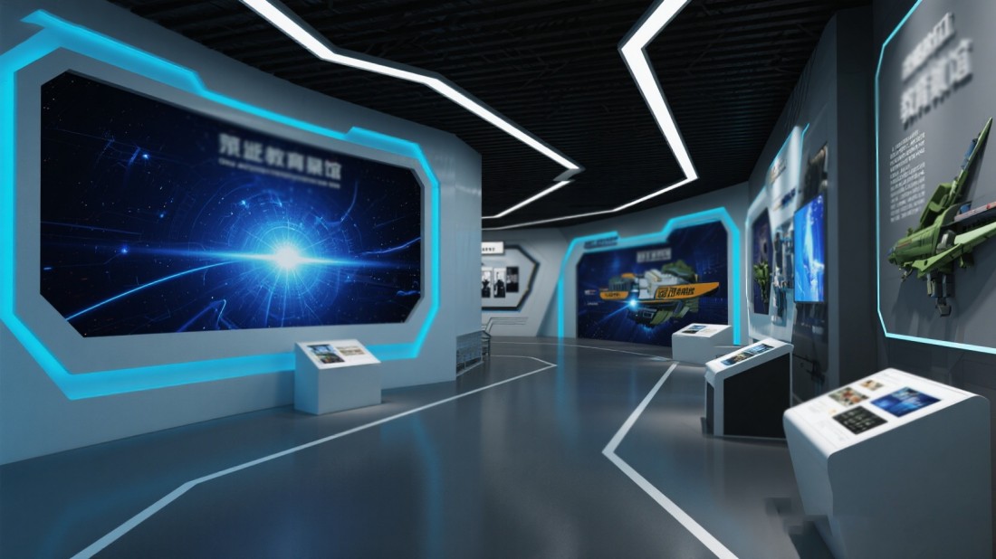 聲光電國家級科普教育基地效果圖