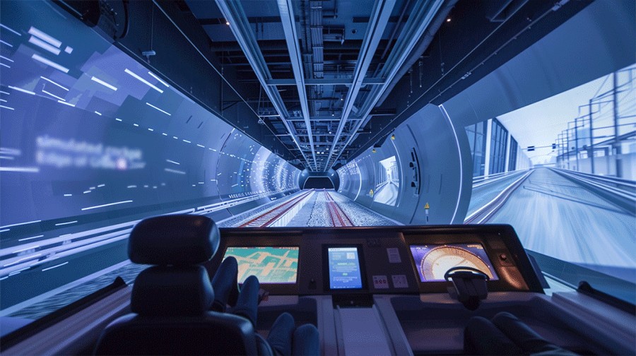 沉浸式交通安全宣傳教育基地效果圖 沉浸式交通安全宣傳教育基地效果圖