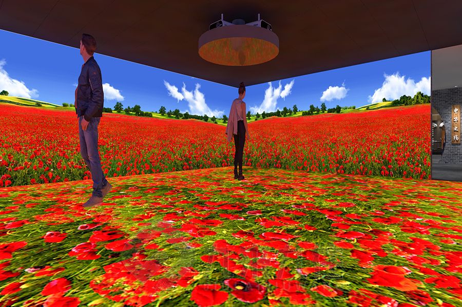 沉浸式教育基地效果圖 沉浸式教育基地效果圖